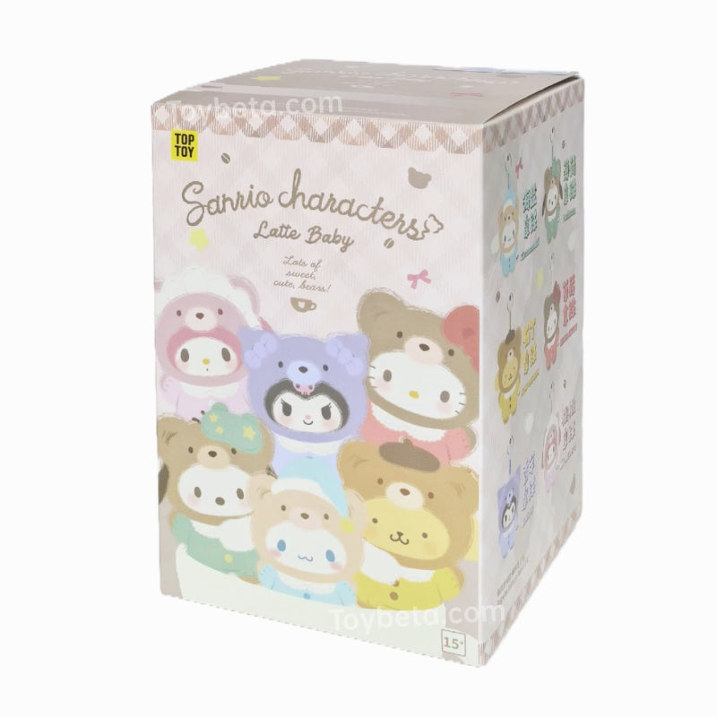 Sanrio Characters Latte-V1 Baby Plush Doll Series Blind Box【TOP TOY】