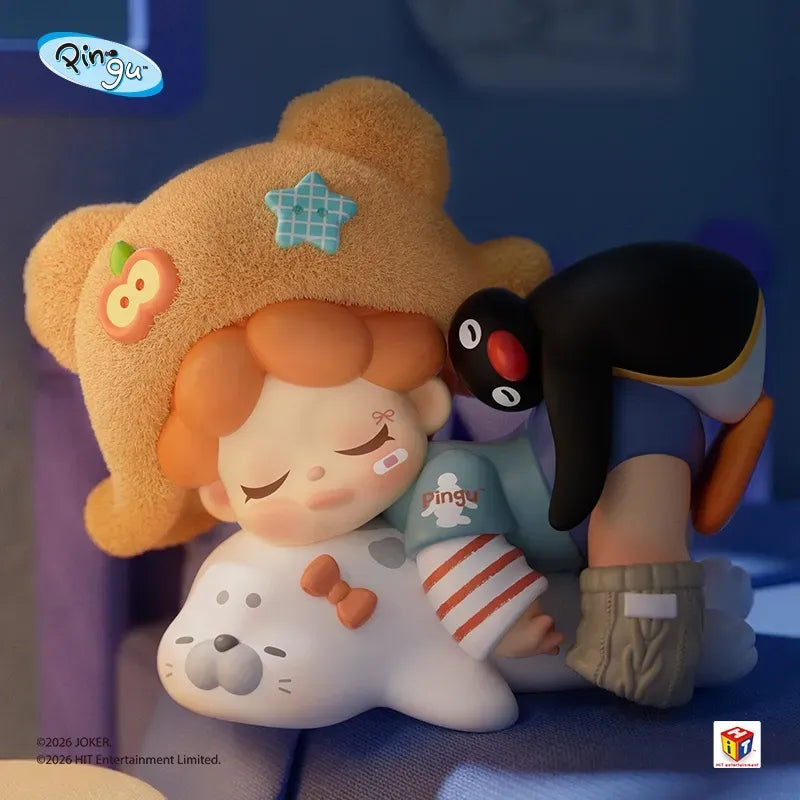 激レアpingu and friends 20th anniversary ペア X11 SPACE-Pingu 45th Anniversary Warm Adventure Series Blind Box