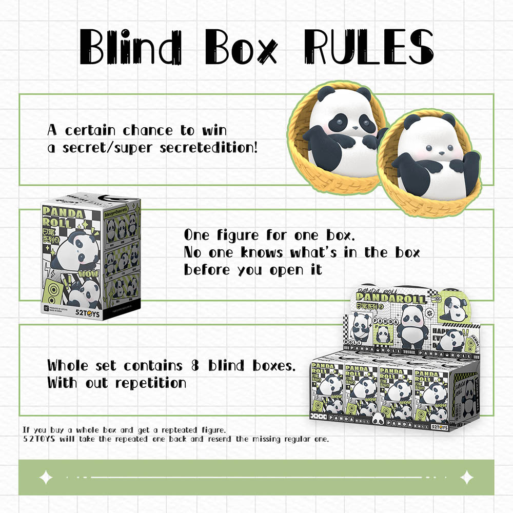 【52Toys】Panda Roll Daily Life Series V2 Blind Box