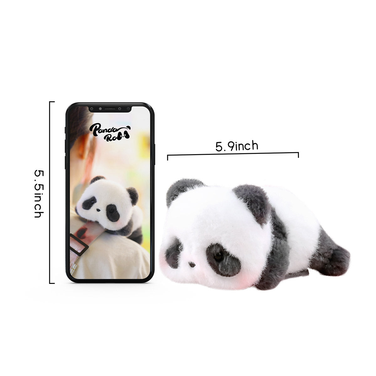 【52Toys】Panda Roll Lying Down Plush