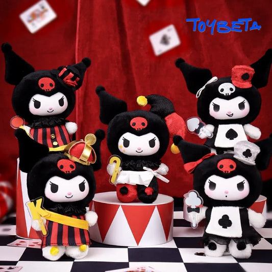 S202. KUROMI Poker Kingdom Series Plush Blind Box -K22