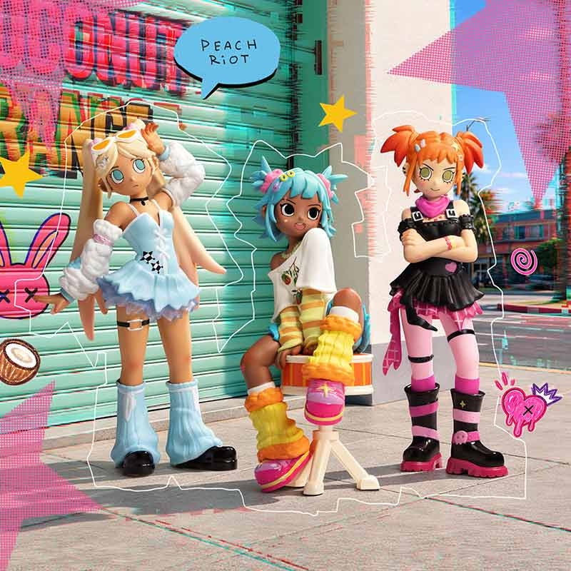 Peach Riot Sugar Mode Series Figures Blind Box