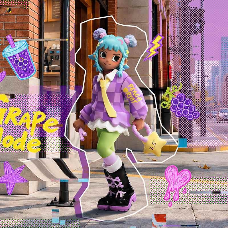 Peach Riot Sugar Mode Series Figures Blind Box