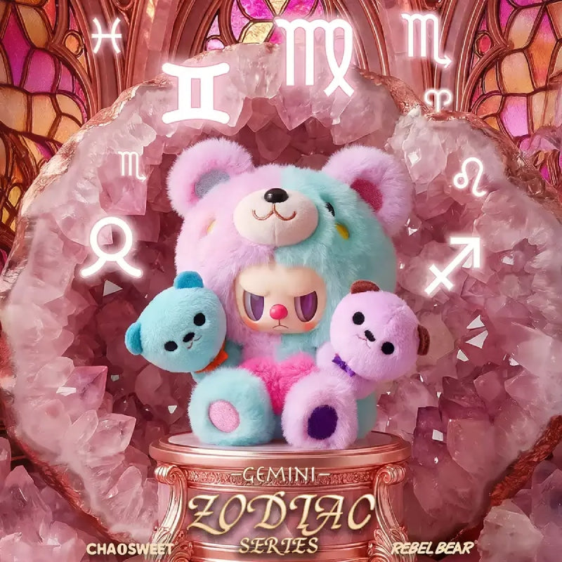 REBEL BEAR Zodiac V1 Series Plush Blind Box【ChaoSweet】