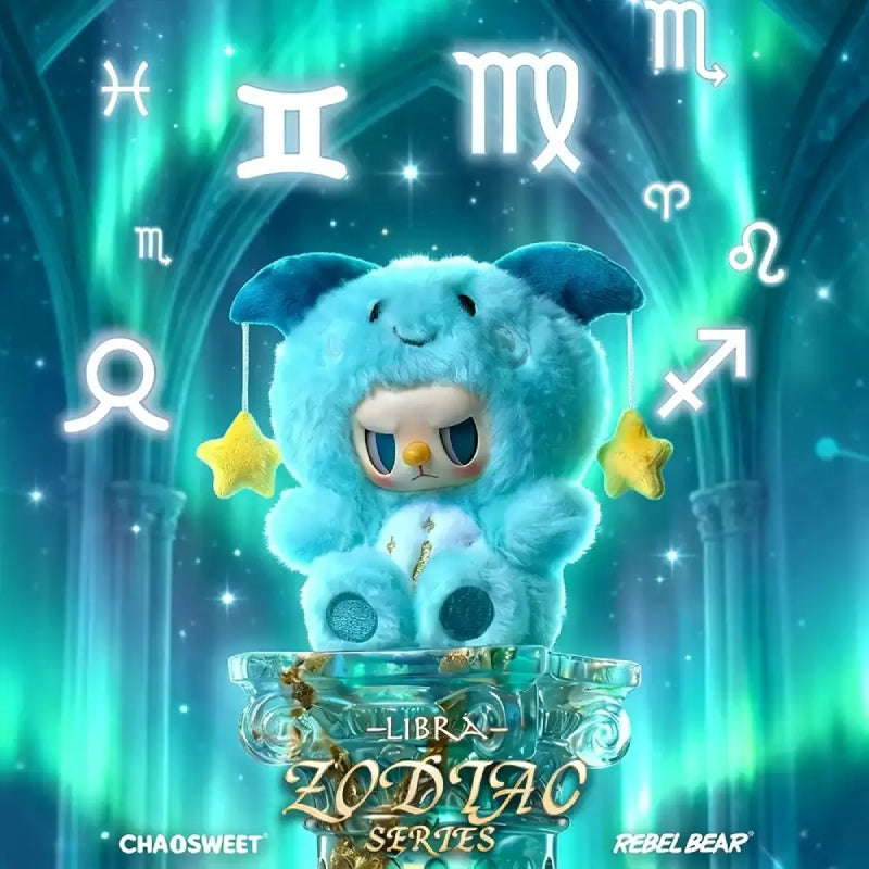 REBEL BEAR Zodiac V1 Series Plush Blind Box【ChaoSweet】