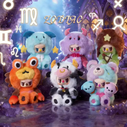 REBEL BEAR Zodiac V1 Series Plush Blind Box【ChaoSweet】