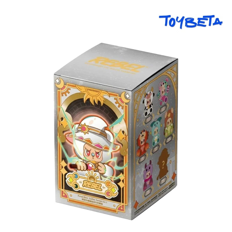 REBEL BEAR Zodiac V1 Series Plush Blind Box【ChaoSweet】