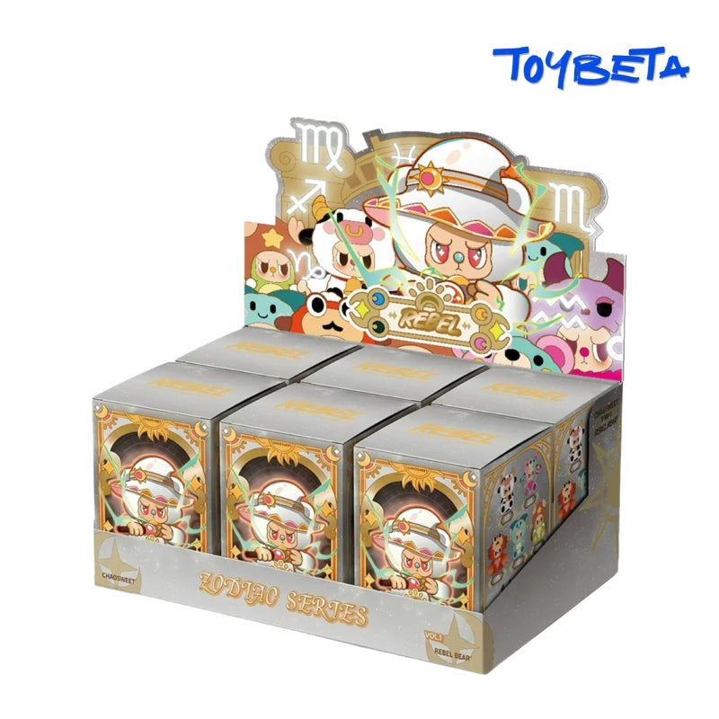 REBEL BEAR Zodiac V1 Series Plush Blind Box【ChaoSweet】