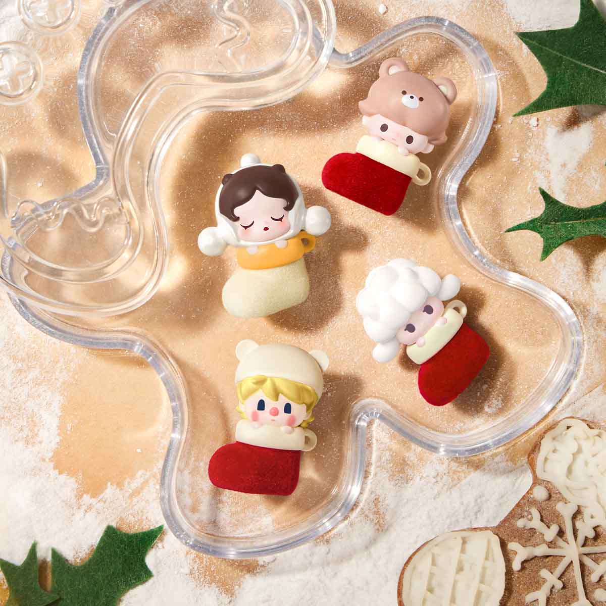 【Sale】POP BEAN Christmas Sock Series Box Set