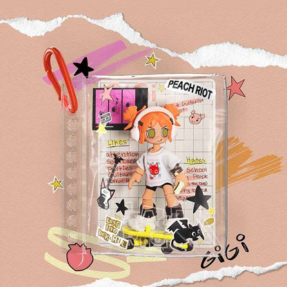 Peach Riot Carry the Music Series Block Pendant
