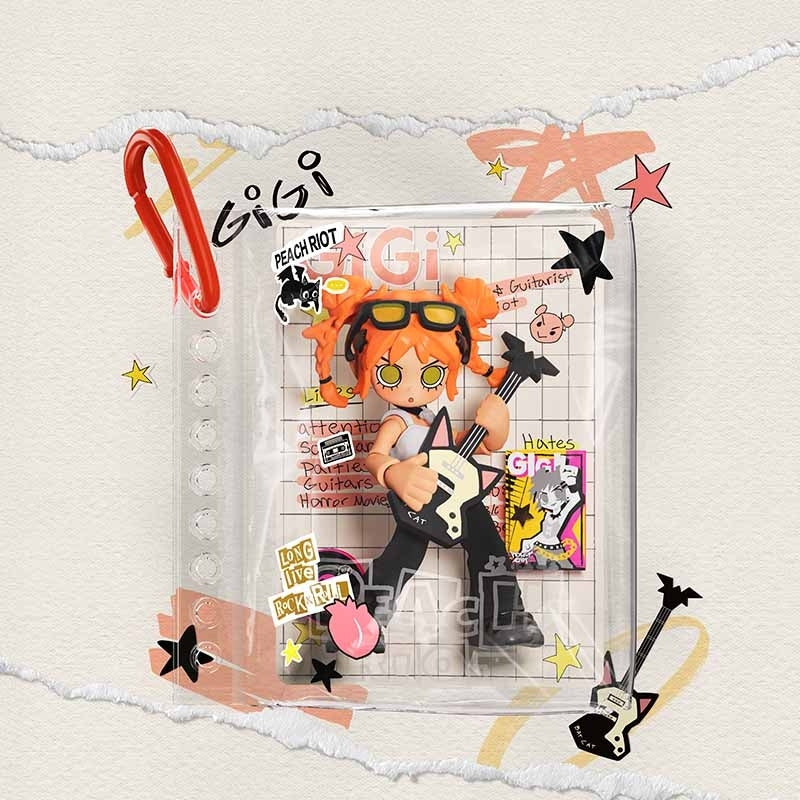 Peach Riot Carry the Music Series Block Pendant