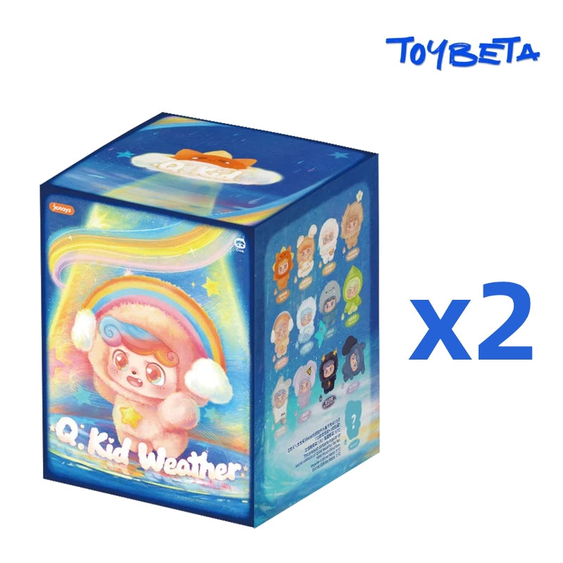 Q.Kid Weather Series Mini Plush Blind Box【jotoys】