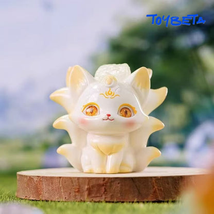 Colorful Spirit Fox Crystal Blind Box Mini Figures [Material: Resin]