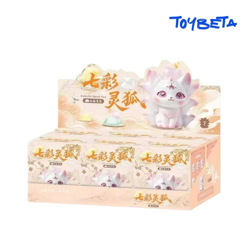 Colorful Spirit Fox Crystal Blind Box Mini Figures [Material: Resin]