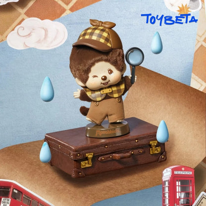 MONCHHCHI Global Journey Flocked Ornament Stamp Series Figures Blind Box