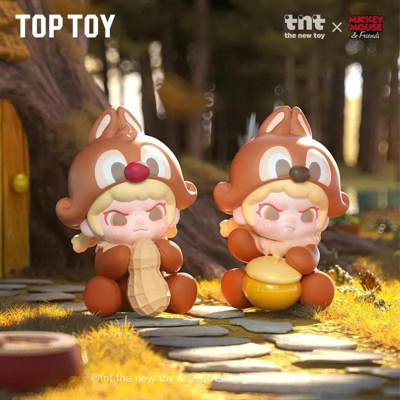 513【TNTSpace】D045. DORA Loves Mickey Series Blind Box Figures