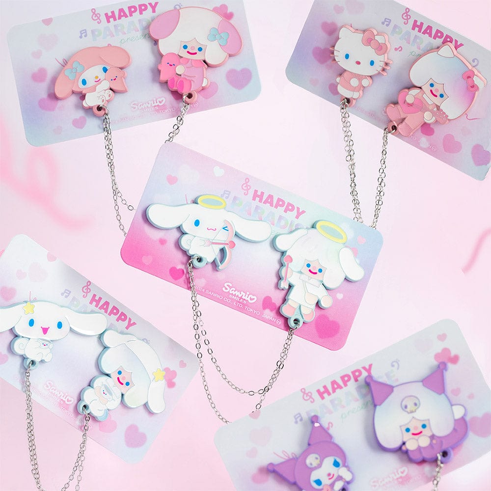 【F.UN-Badge】RiCO X Sanrio Badge Happy Paradise Series Blind Box