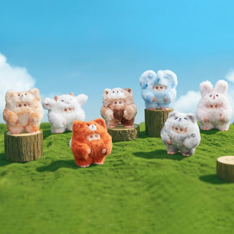 GIGGLE Monster-V2 Furry Forest Series Vinyl Plush Blind Box【DREAME MART】