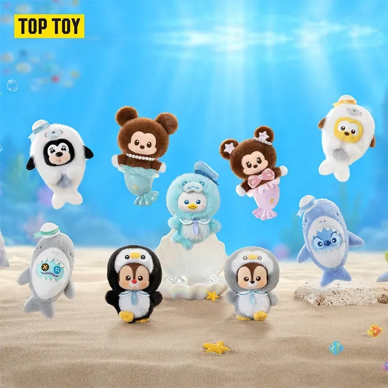 D124. Deep-Sea Tales Series Plush Charm Blind Box -K22【TOP TOY】