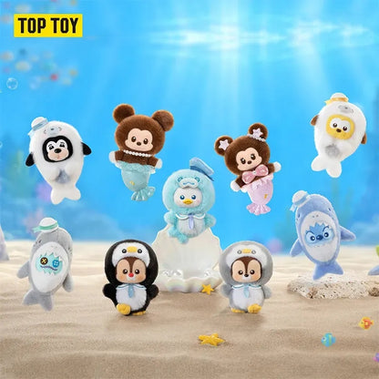 D124. Deep-Sea Tales Series Plush Charm Blind Box -K22【TOP TOY】
