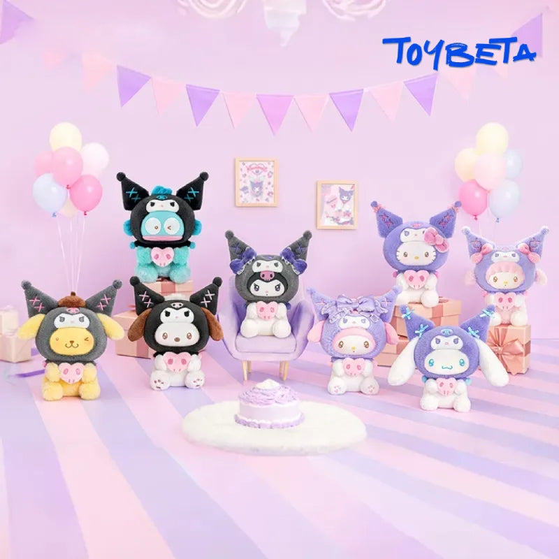 Sanrio Characters Kuromi Party Series Plush Blind Box【TOP TOY】