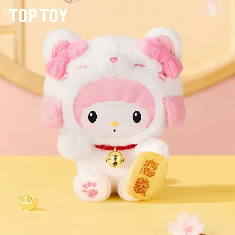 Sanrio Characters Lucky Cat Series Plush Blind Box【TOP TOY】
