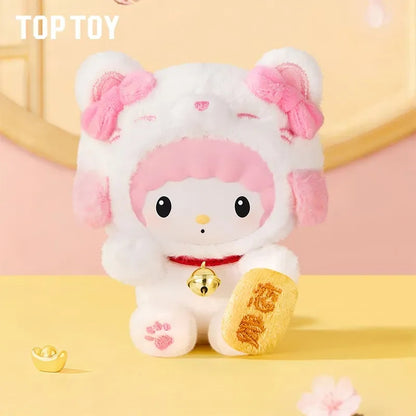 Sanrio Characters Lucky Cat Series Plush Blind Box【TOP TOY】