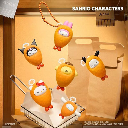 POP BEAN Hk and Friends Fried Shrimp Series Mini Blind Box