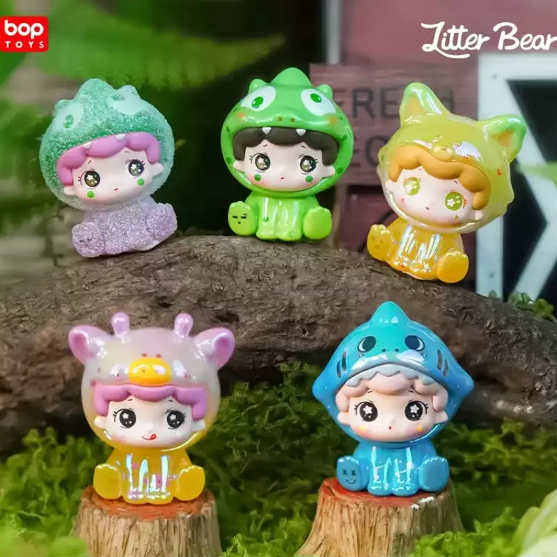 Litter Bear Forest Wonderland City Series Beans Blind Box