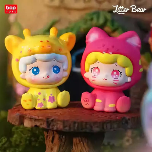 Litter Bear Forest Wonderland City Series Beans Blind Box