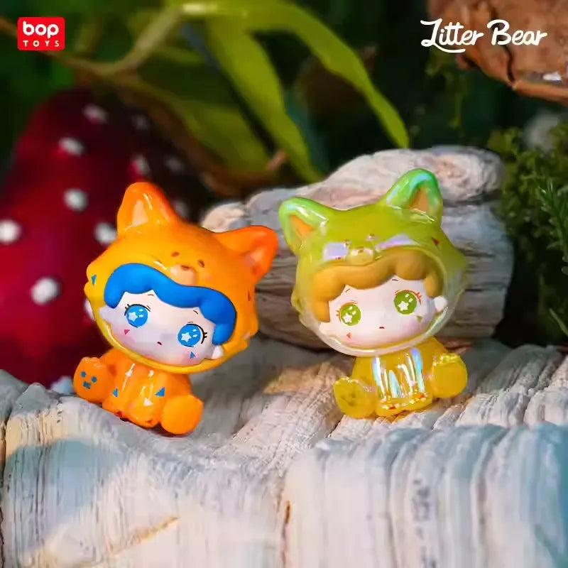 Litter Bear Forest Wonderland City Series Beans Blind Box