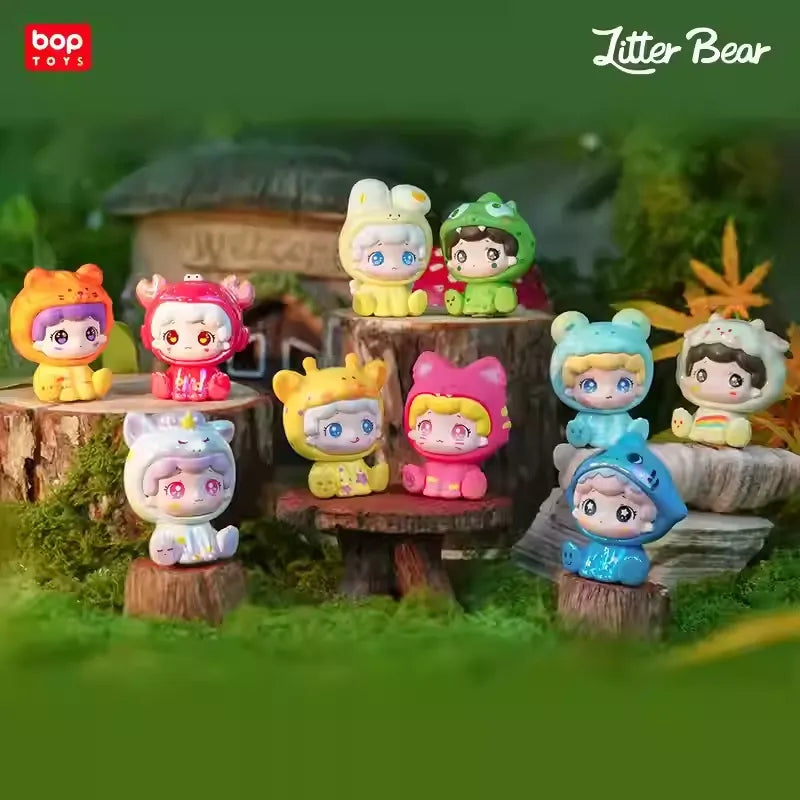 Litter Bear Forest Wonderland City Series Beans Blind Box