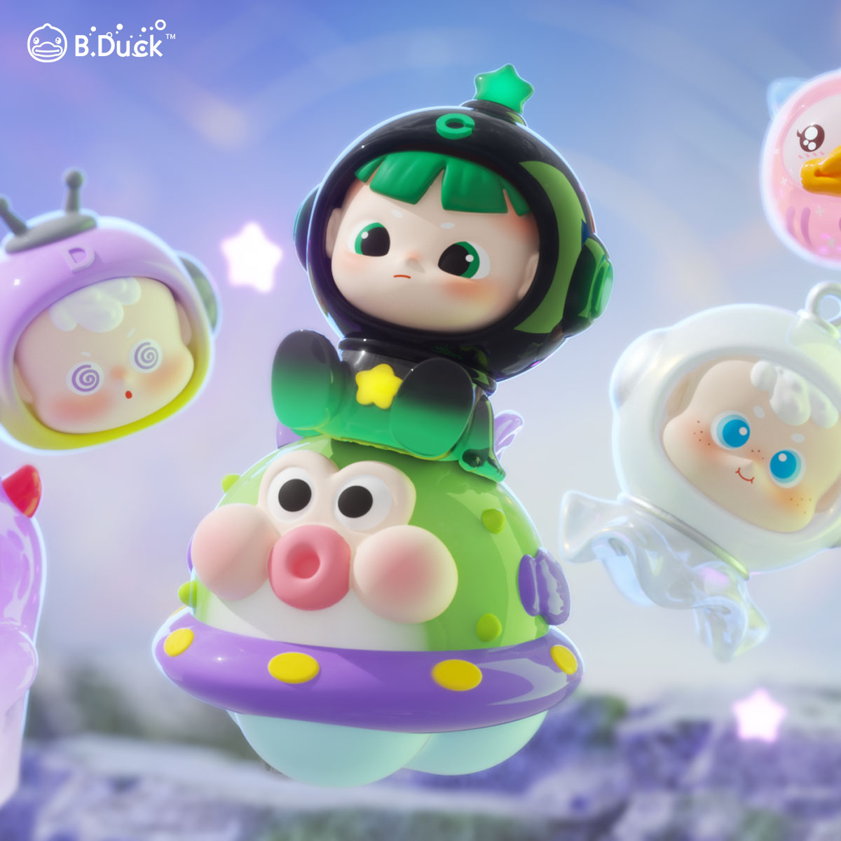 【B.Duck&TB】Star Baby Series Mini Figures Blind Box