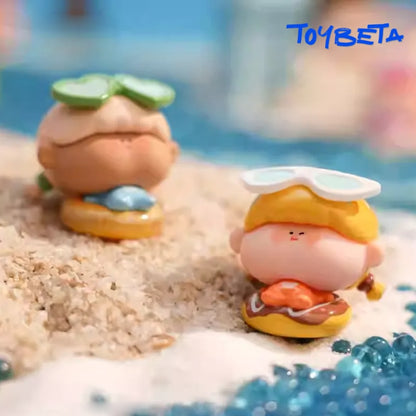 AMLLS Beach Swimming Circle Cute Granules Series Beans Blind Bag