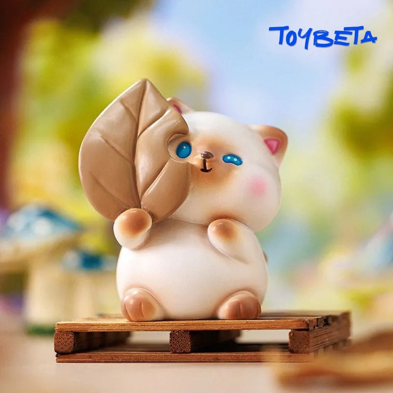 MaoMao-Leaf-Picking Meow Series Blind Box Mini Figures