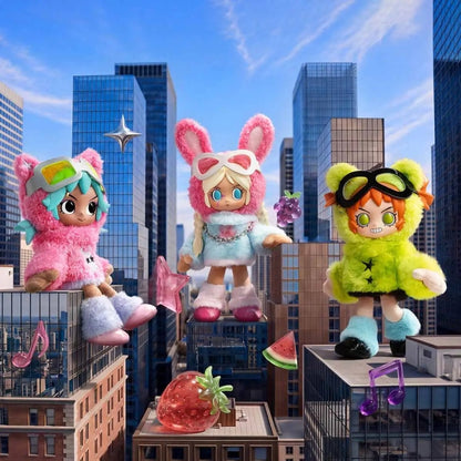 Peach Riot Fruit Punch Series Plush Doll Pendant