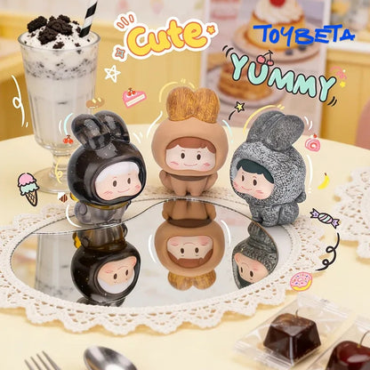 Pufufu-Bunny Jumping Rabbit Series Beans Mini Blind Box（4 PC）