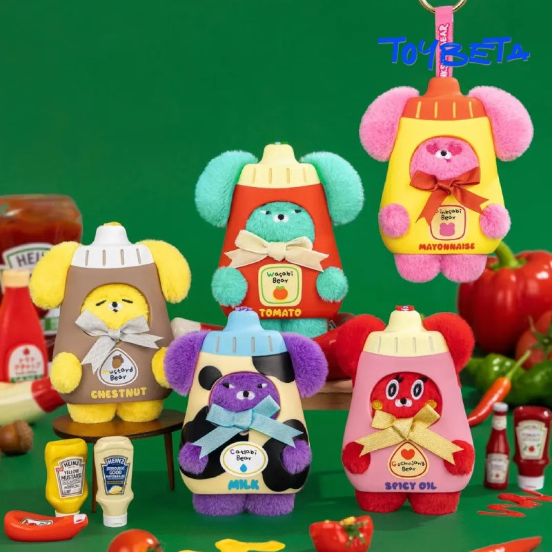 WASABI Bear Seasoning Jars Series Plush Blind Box