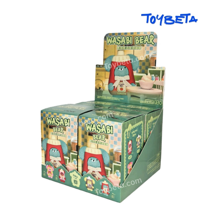 WASABI Bear Seasoning Jars Series Plush Blind Box