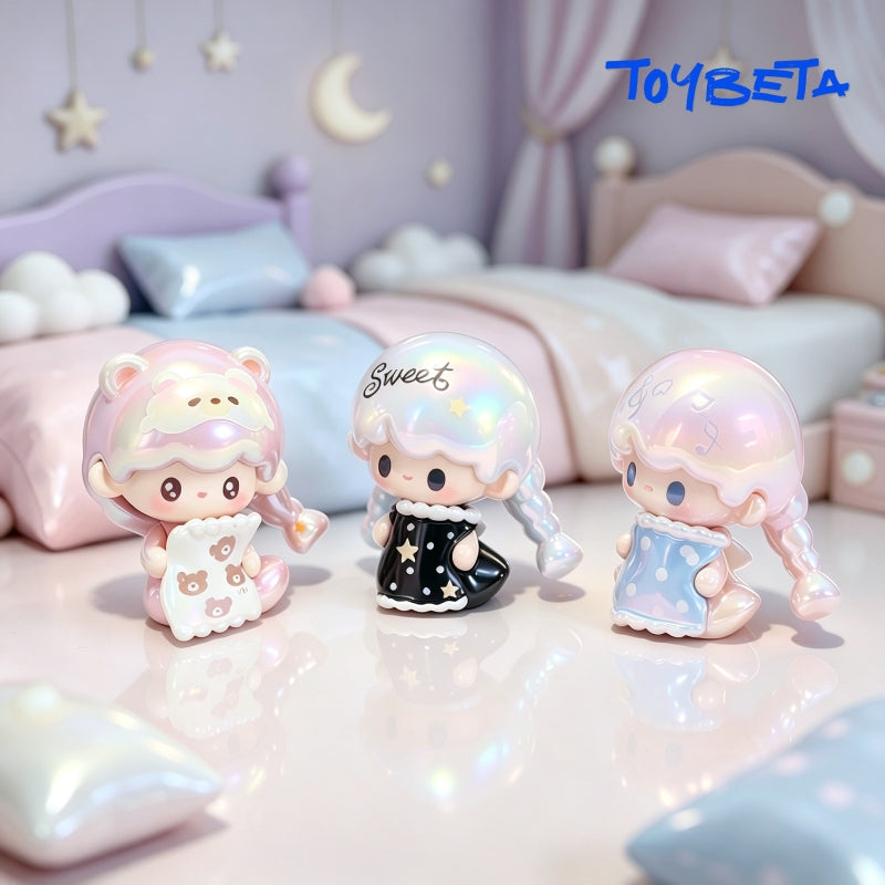 UUTOY Good Night Dream Electroplated【4th Anniversary Limited Edition – Full Electroplated】 Series Beans Mini Blind Box