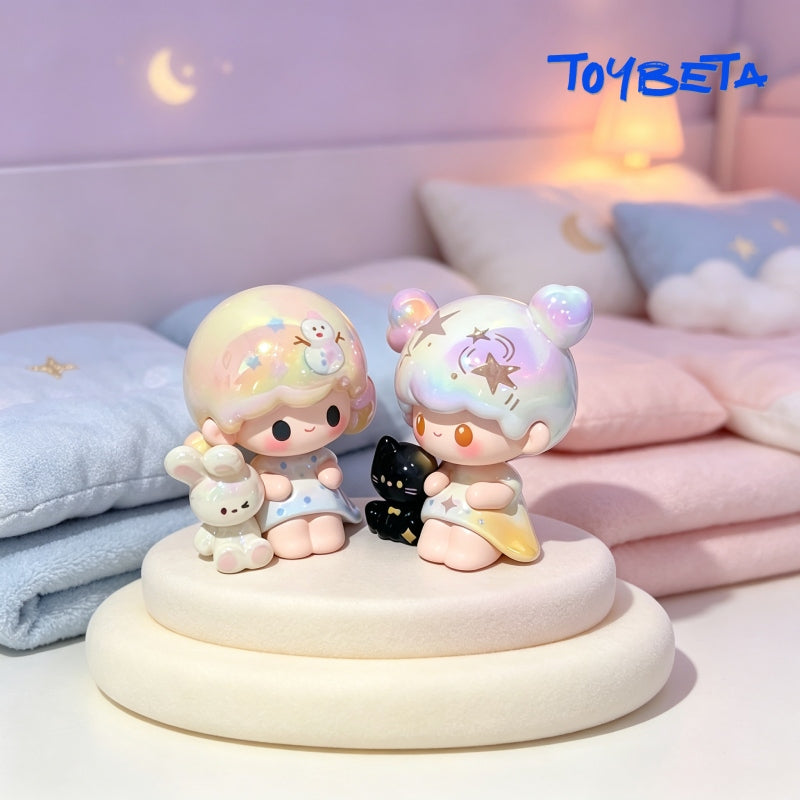 UUTOY Good Night Dream Electroplated【4th Anniversary Limited Edition – Full Electroplated】 Series Beans Mini Blind Box