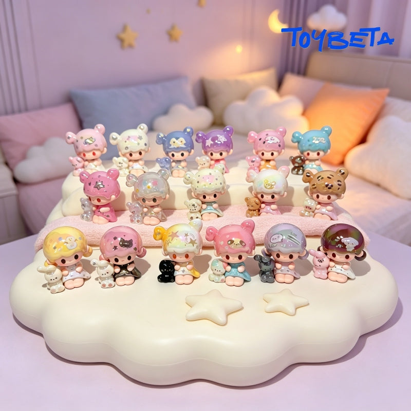 UUTOY Good Night Dream Electroplated【4th Anniversary Limited Edition – Full Electroplated】 Series Beans Mini Blind Box