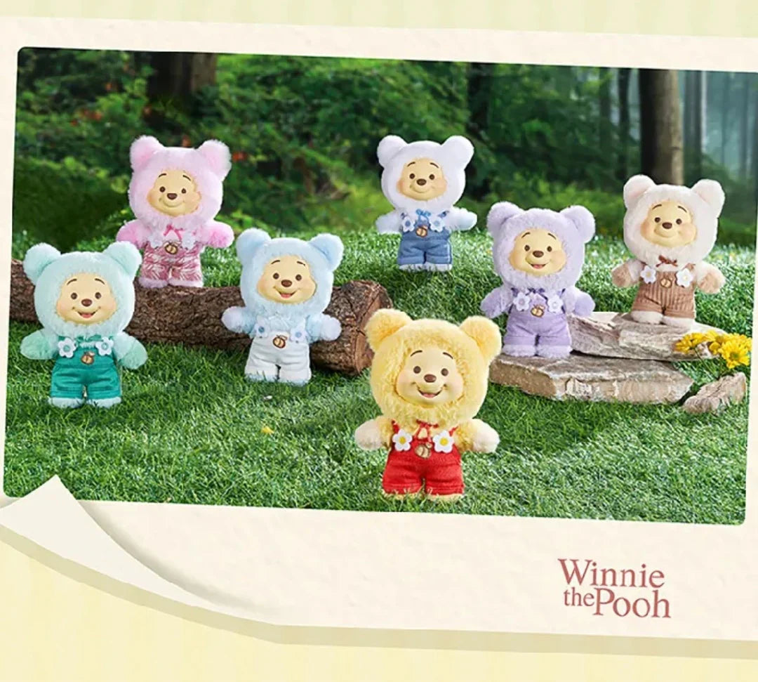S108. Winnie Candy Bear Series Vinyl Plush Blind Box -K22