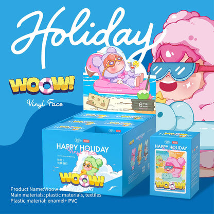 WOOW Happy Holiday Series Vinyl Face Plush Blind Box