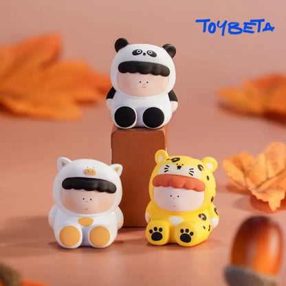 BIG GALLERY "Curious Baby" Cute Animal Baby Series Beans Blind Bag