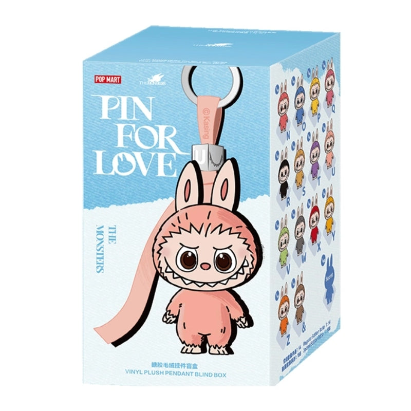 【Sale】THE MONSTERS LABUBU Pin for Love Series Plush Pendant Blind Box