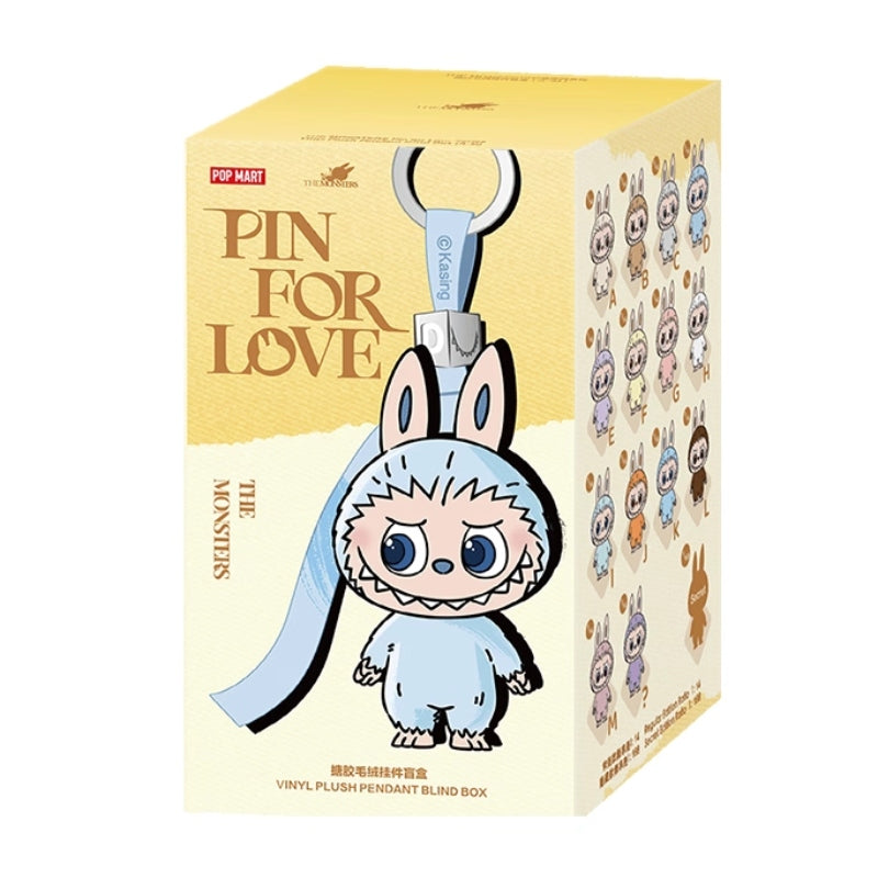 【Sale】THE MONSTERS LABUBU Pin for Love Series Plush Pendant Blind Box