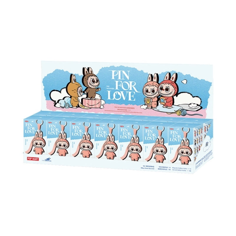 【Sale】THE MONSTERS LABUBU Pin for Love Series Plush Pendant Blind Box