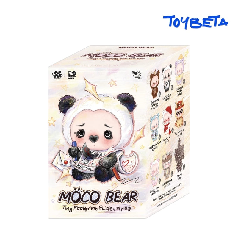 MOCO BEAR-Tiny Footprint Guide Series Plush Blind Box