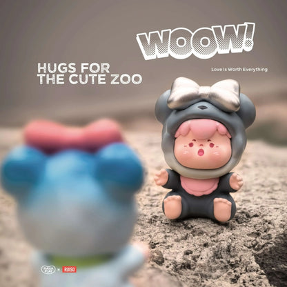 WOOW Hugs For The Cute Zoo Series Beans Blind Bag（5 PC）